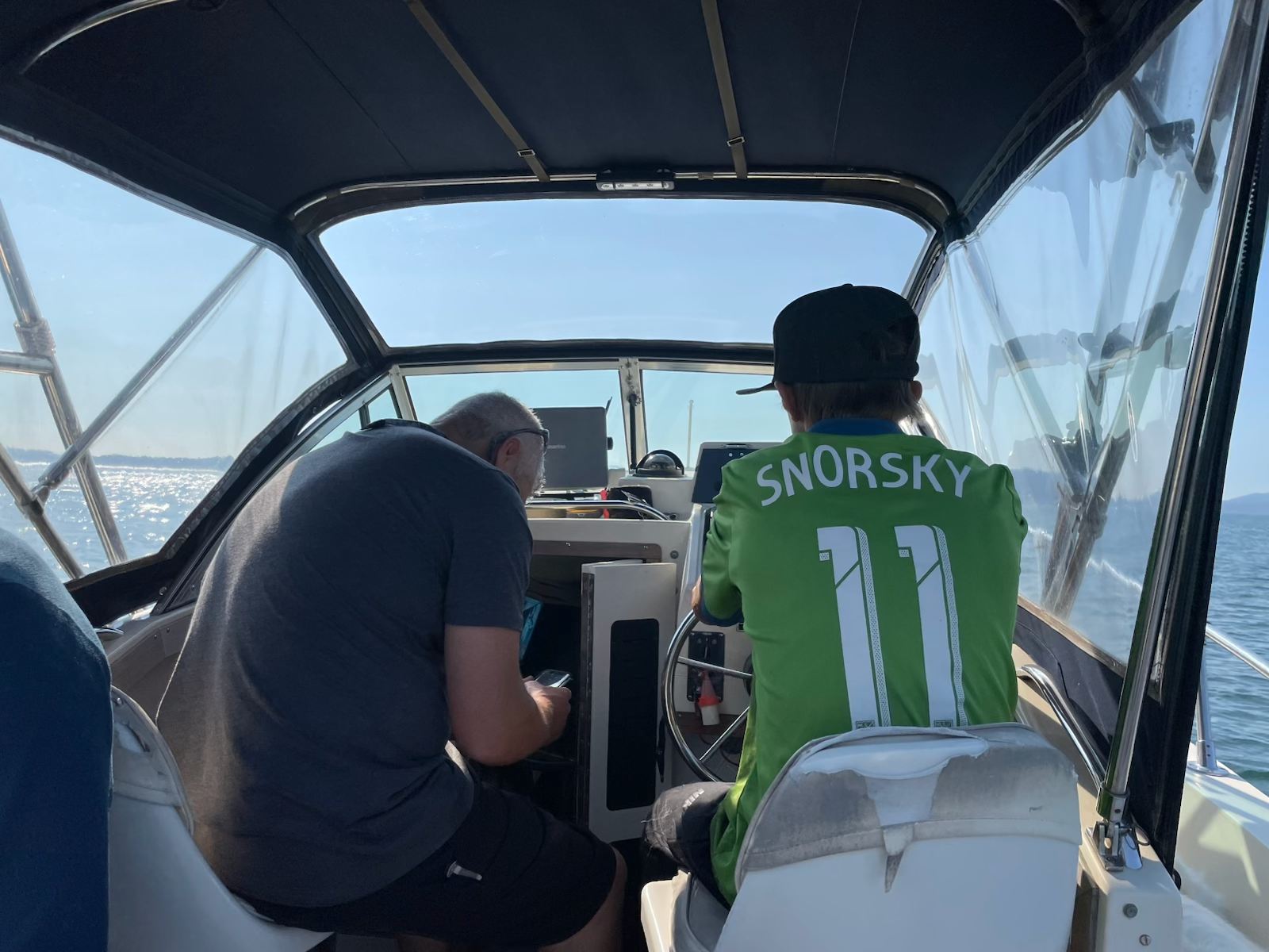 Sunset cruise on Lake Tahoe